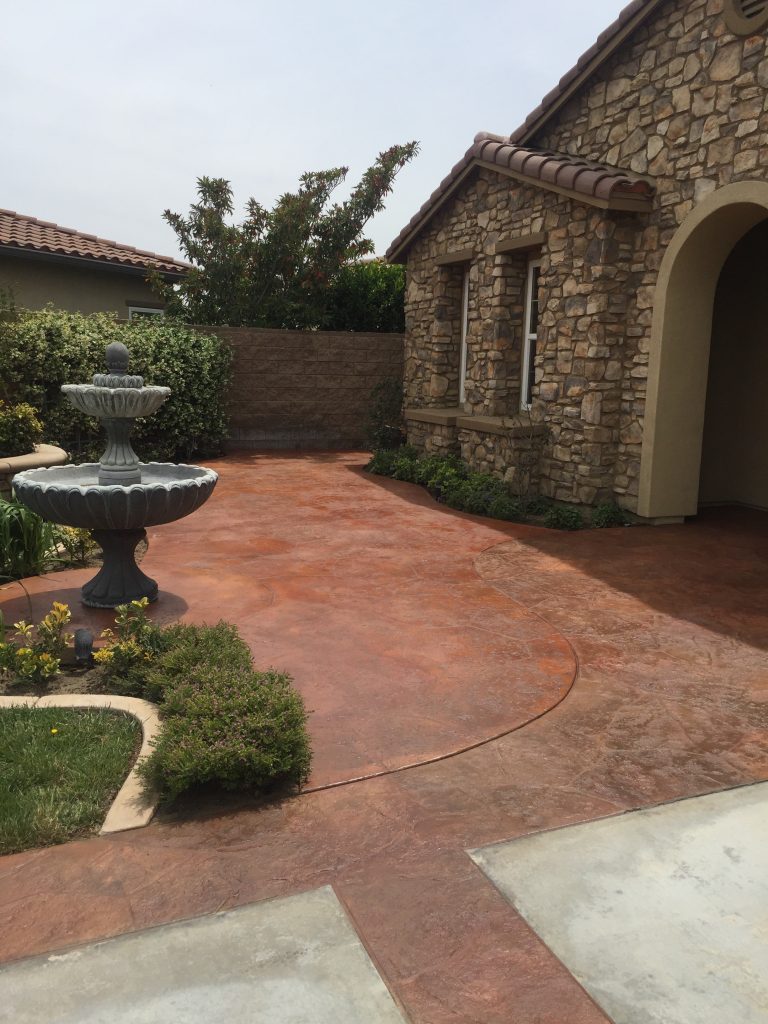 Which Is Better for Coloring a Concrete Patio: Paint ...