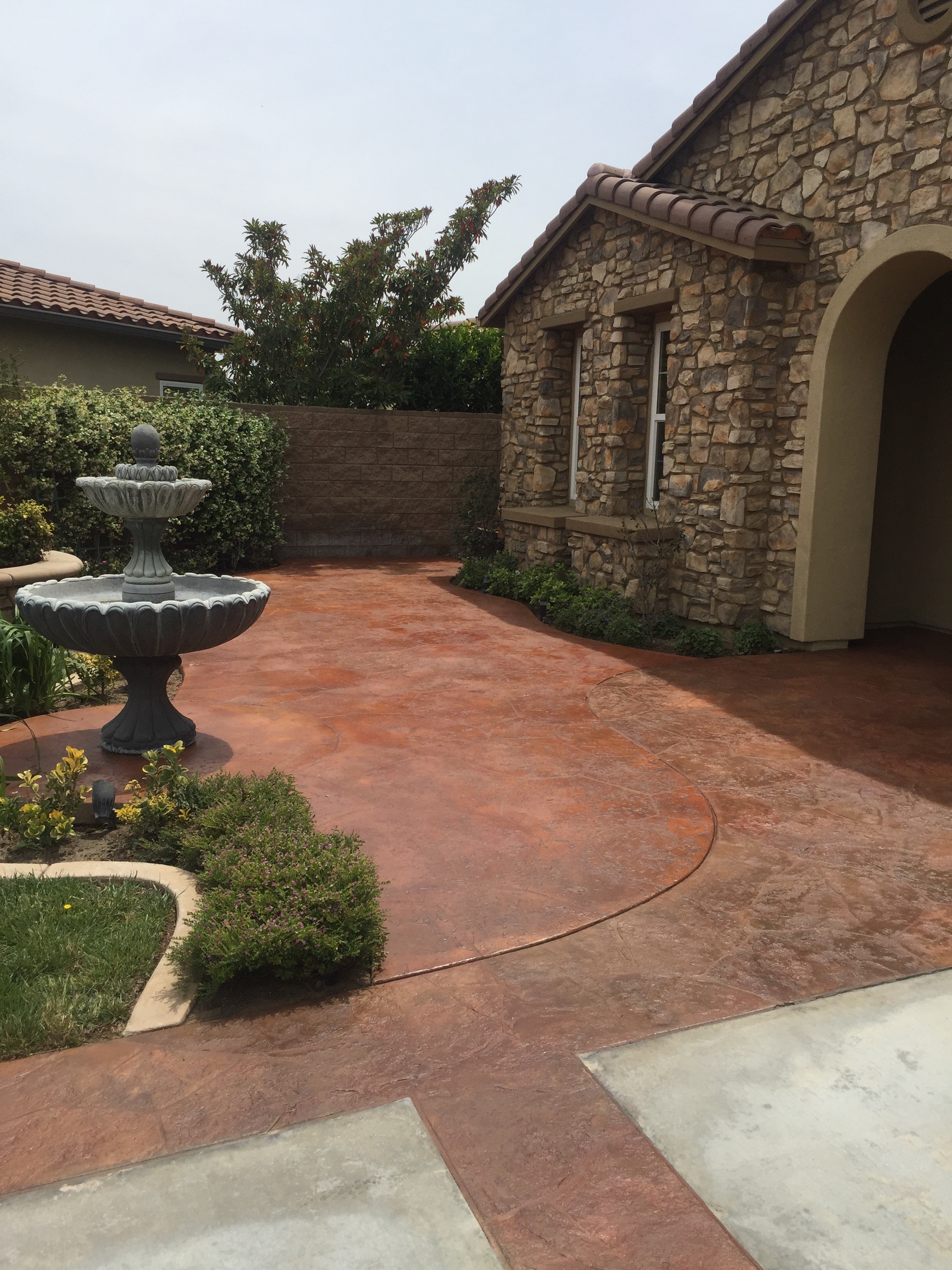 Which Is Better For Coloring A Concrete Patio Paint Or Stain Fuller Staining - What Is The Best Paint For Cement Patios